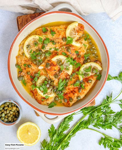 Easy Fish Piccata