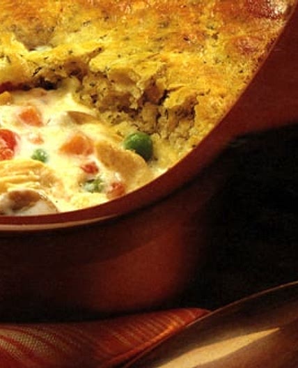 Turkey Pot Pie with Herbed Dumpling Crust