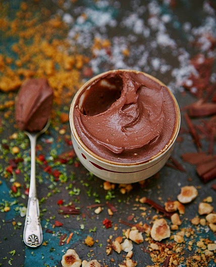 Vegan chocolate pots