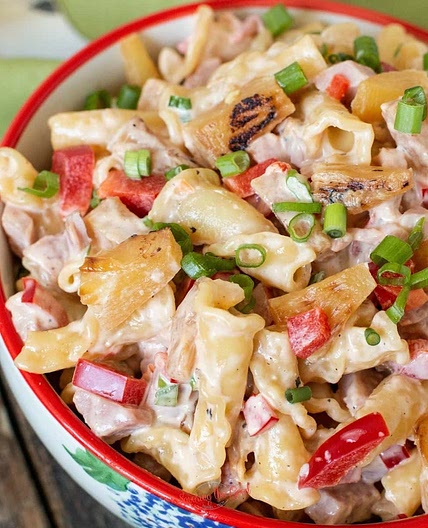 Ham & Pineapple Pasta Salad