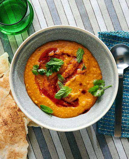 Spicy Turkish Red Lentil Soup