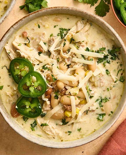 Creamy White Chicken Chili
