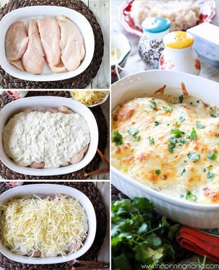 Green Chili Chicken Bake Recipe