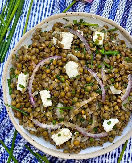 Ottolenghi's Lentil Salad with Herbs