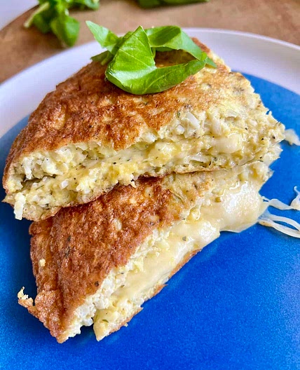 Cauliflower Grilled Cheese (Gluten Free)