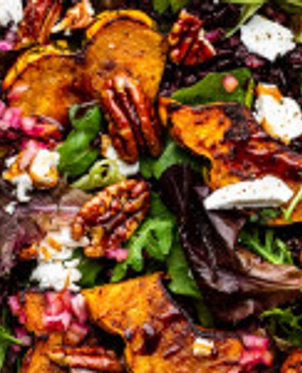 Roasted squash salad