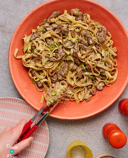 Creamy Peppered Beef Pasta | Slimming & Weight Watchers Friendly