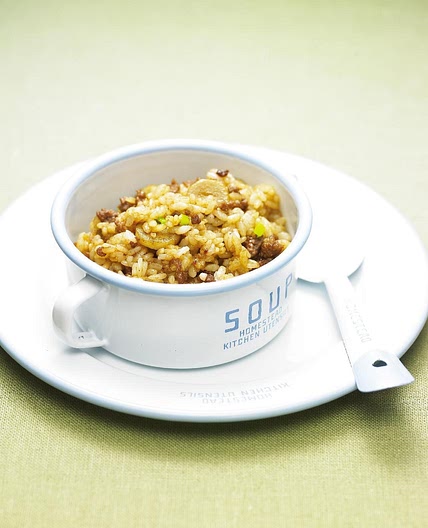 다진고기우엉볶음밥 만드는 법