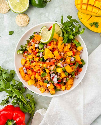 Easy Mango Salsa