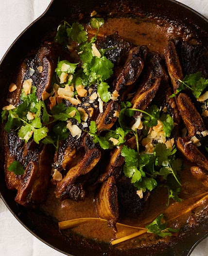 Short Ribs Slow-Roasted in Coconut Milk