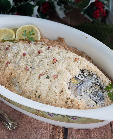 Orata al sale - Secondo piatto al forno