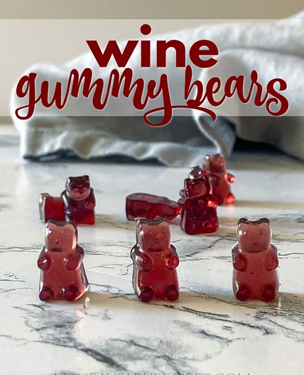 Red Wine Gummy Bears