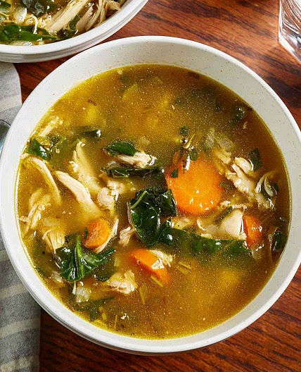 Low-Carb Chicken Soup