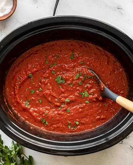 Slow Cooker Spaghetti Sauce