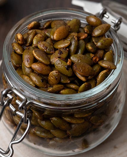 Chili-Roasted Pumpkin Seeds Recipe