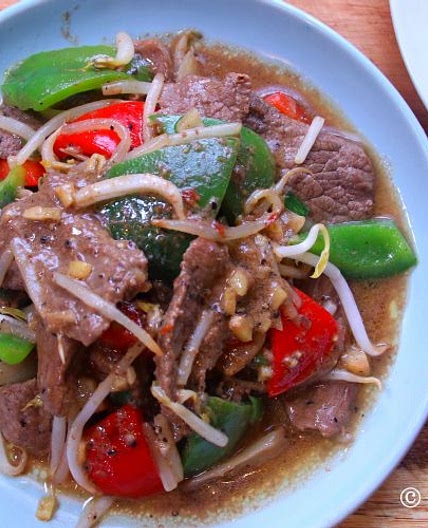 Tibetan Beef Stir-Fry in 30 Minutes (Shapta)