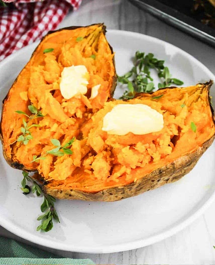 Air Fryer Sweet Potatoes