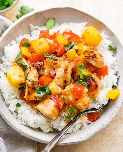 Pineapple Chicken Stir Fry