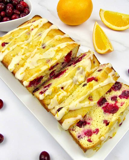 Keto Cranberry Orange Bread (Gluten-Free)