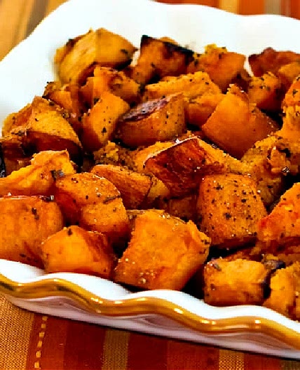 Balsamic Butternut Squash with Rosemary