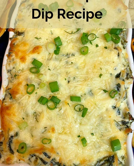 Baked Hot Spinach Dip Recipe