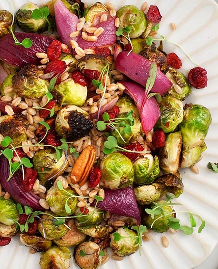 Balsamic Roasted Brussels Sprouts