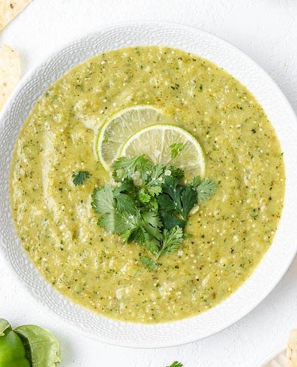 Roasted Tomatillo Salsa Verde