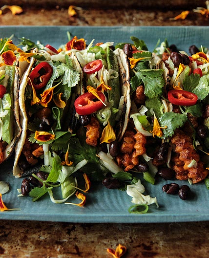 Spiced Butternut Squash Tacos