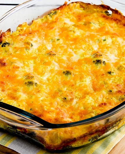 Cheesy Chicken Broccoli Curry Casserole