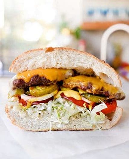 The Best Garlic Burgers EVER