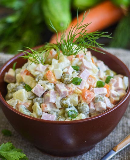Olivier Potato Salad (Салат Оливье)