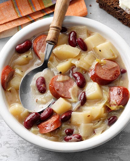 Cabbage Soup with Sausage