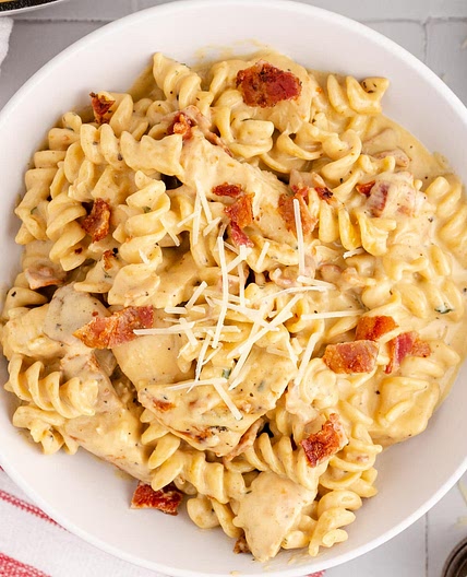Chicken Bacon Ranch Pasta