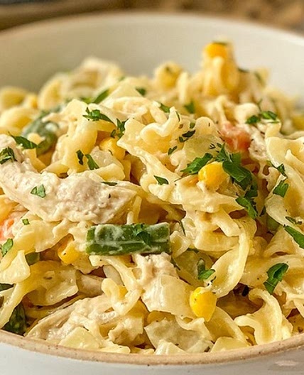 Chicken Pot Pie Pasta Recipe
