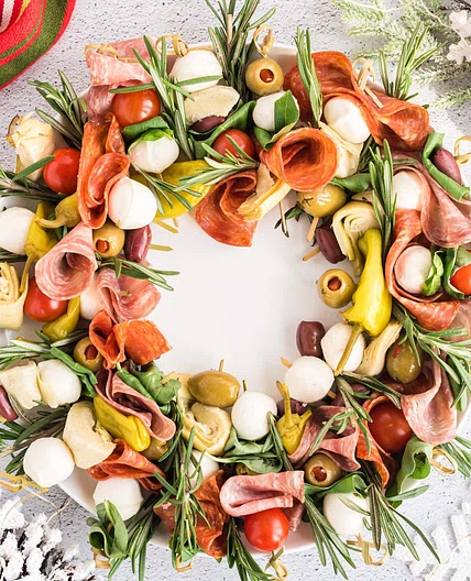 Antipasto Wreath