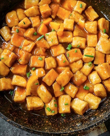 Vegan Orange Tofu
