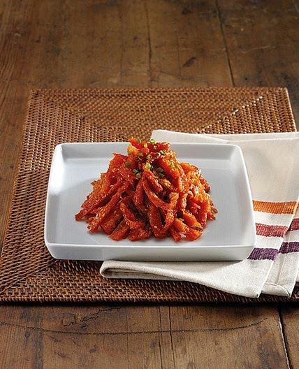 황태채무침 만드는 법