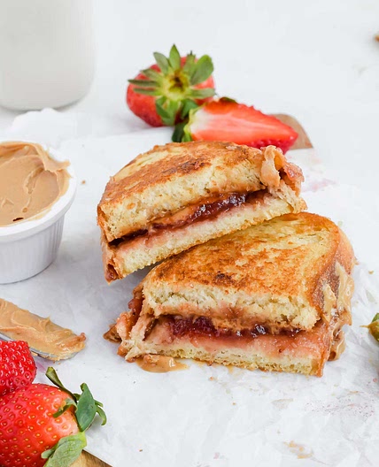 Grilled Peanut Butter and Jelly