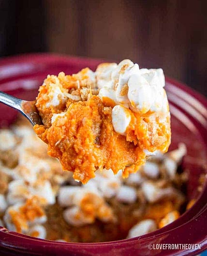 Crock Pot Sweet Potato Casserole