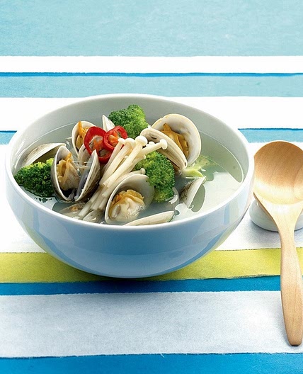 모시조개 브로콜리탕 만드는 법