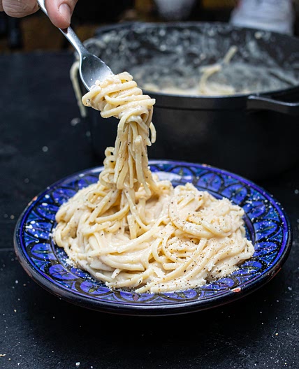 Roast Garlic Linguine