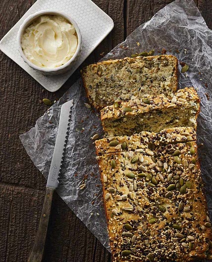 Low-Carb Seeded Quick Bread