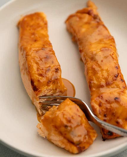 Bang Bang Salmon - Oven Baked or Air Fryer