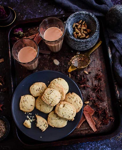 Roasted Jeera Shortbread - Cumin Biscuits