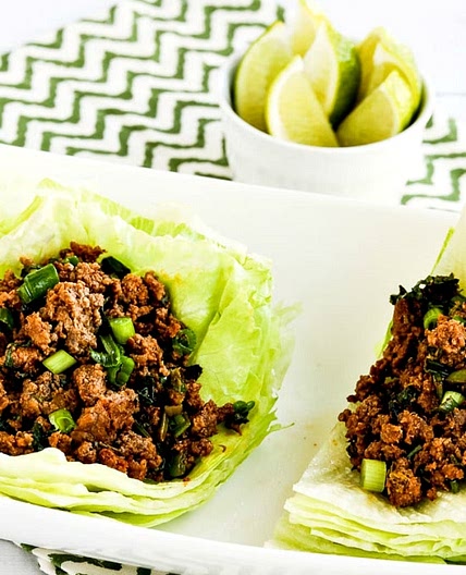 Sriracha Beef Lettuce Wraps
