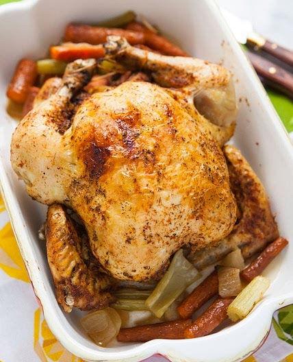 Whole Chicken in a Slow Cooker Recipe