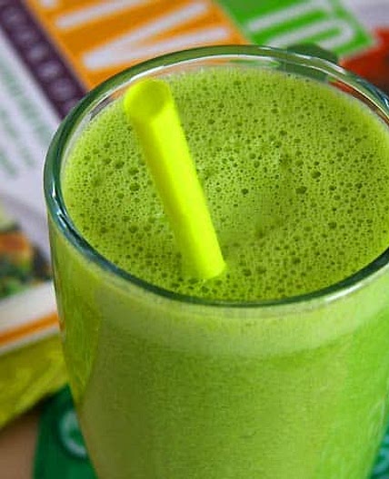 Vegan Orange Green Smoothie