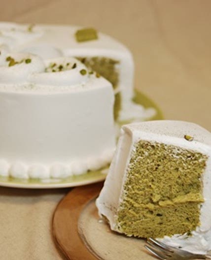 녹차쉬폰케이크