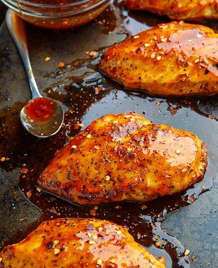 Baked Firecracker Chicken