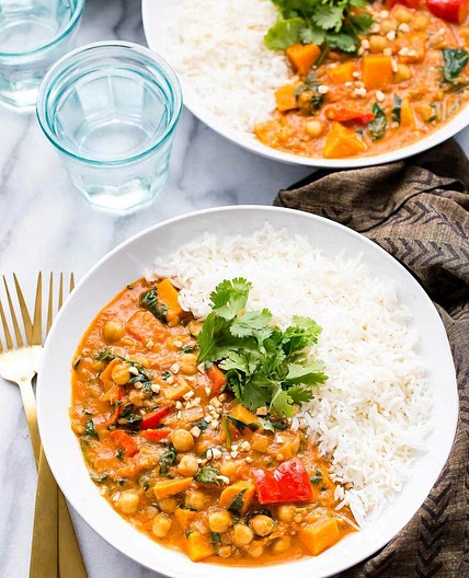 Slow Cooker Peanut Stew {Gluten-Free + Vegan}